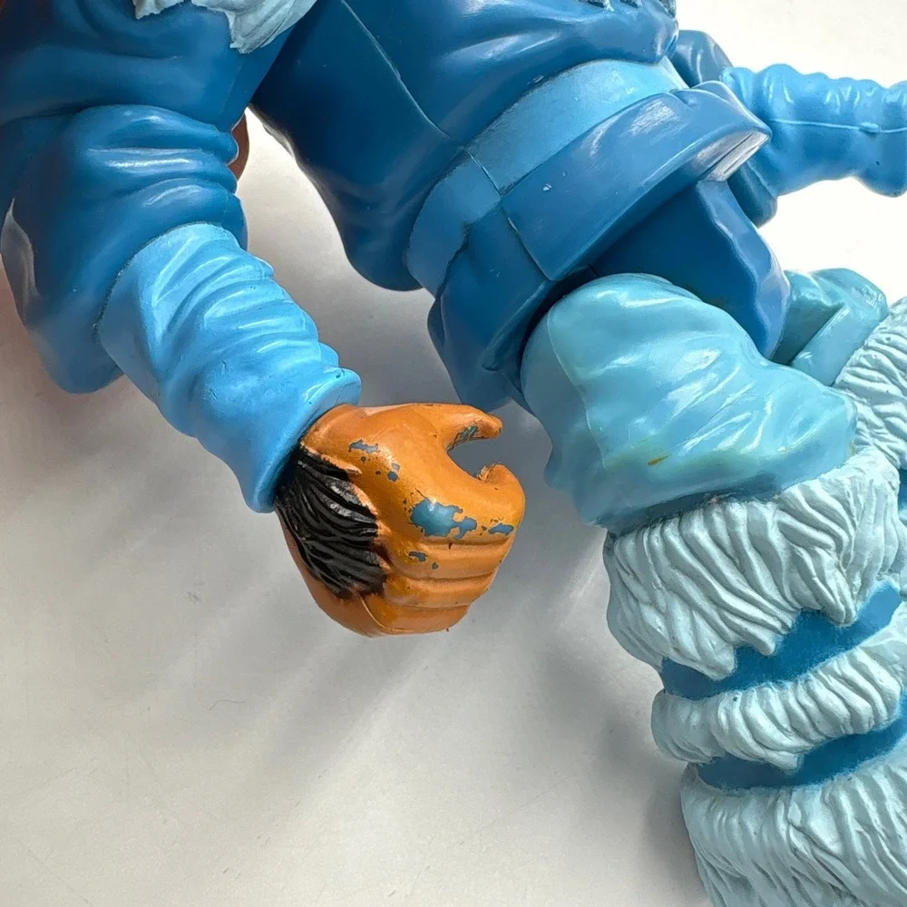 LJN Thundercats Snowman Action Figure 1985 Vintage Blue Good Condition